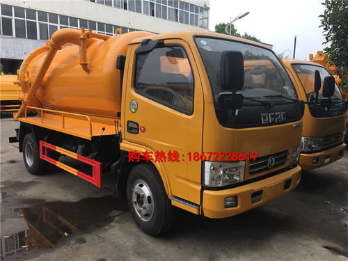 东风多利卡吸污高压疏通车 城市清洁的多面手